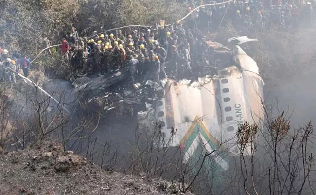 Nepal Plane Crash: Witness Shares Details Darkness All Around - Sakshi