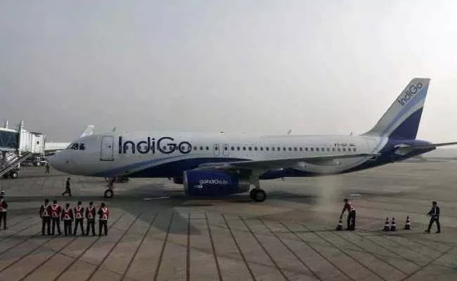 IndiGo Passenger Opens Emergency Exit On Flight From Chennai - Sakshi