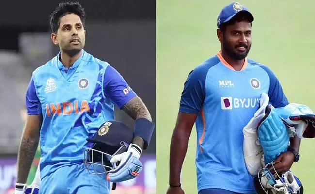 Suryakumar Yadav Heartfelt Gesture For Sanju Samson - Sakshi