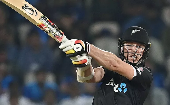 IND VS NZ 1st ODI: Michael Bracewell Slams 57 Ball Hundred - Sakshi