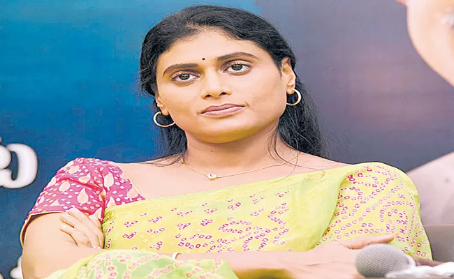 YSRTP YS Sharmila Slams Telangana CM KCR - Sakshi