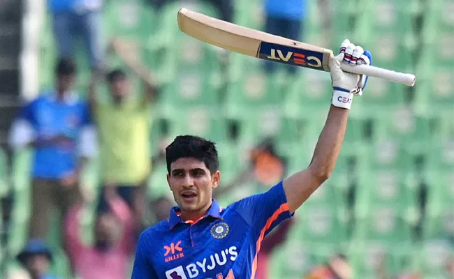 Shubman Gill Back-To-Back Centuries In ODI Cricket Vs NZ 1st ODI Uppal - Sakshi