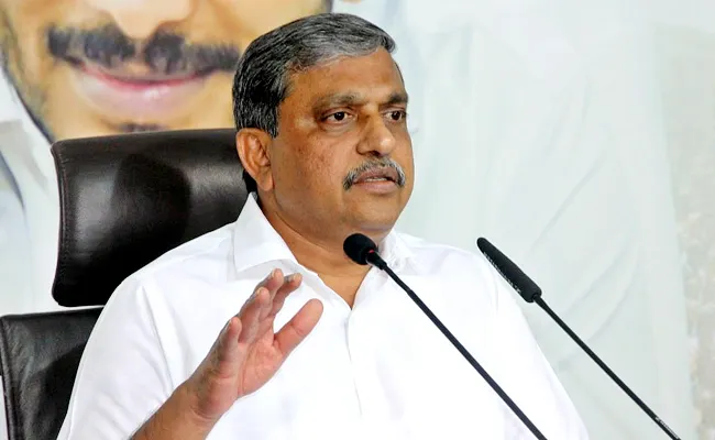 Sajjala Ramakrishna Reddy Fires on Chandrababu Naidu - Sakshi