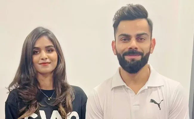 virat kohli visited manikonda in hyderabad - Sakshi