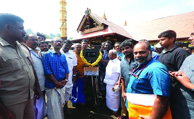 Yogi Babu Pramod Shetty Sannidhanam Po Movie Starts With Pooja - Sakshi