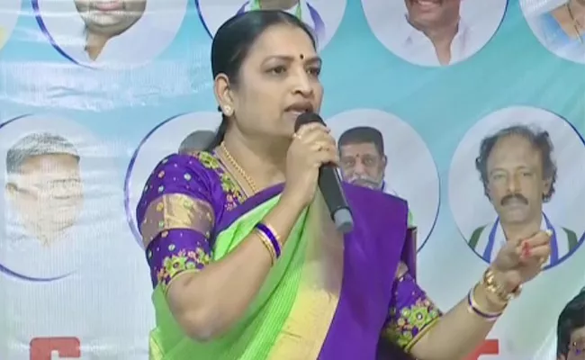 AP Minister Ushashri Charan Challenge TDP Over Allegartions - Sakshi