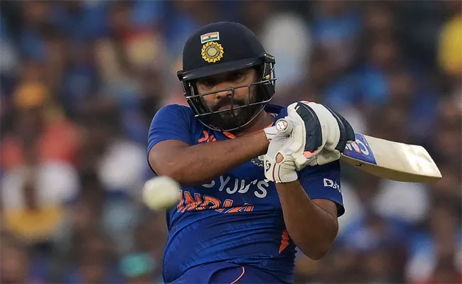 IND VS NZ 2nd ODI: Rohit Sharma Completes Half Century - Sakshi