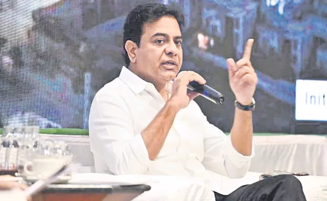 KTR welcomes AWS enhancing investment Rs 36,300 cr in Hyderabad - Sakshi