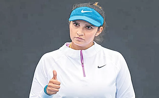 Sania Mirza Enters Mixed Pre-Quarter Final AUS Open Grandslam 2023 - Sakshi