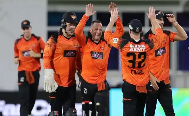 SA20 2023: Sunrisers Eastern Cape Beat Durban Super Giants By 124 Runs - Sakshi