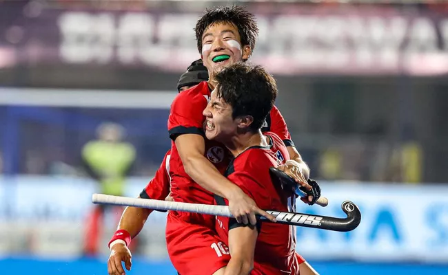 Mens Hockey WC 2023: South Korea Beat Argentina Enters Quarters - Sakshi