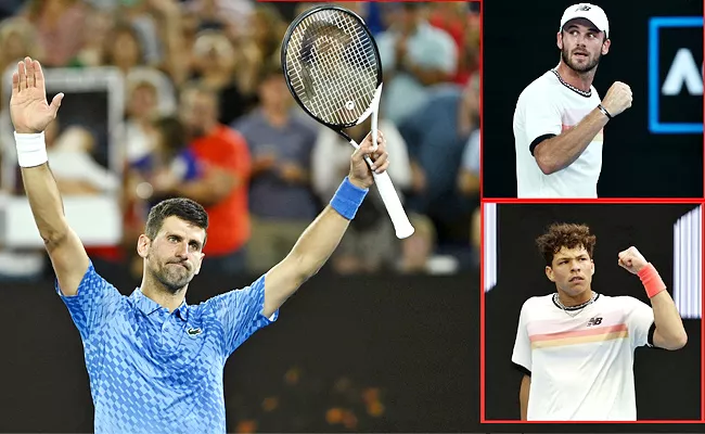 Australian Open 2023: Djokovic Tommy Paul Ben Shelton Enters Quarters - Sakshi