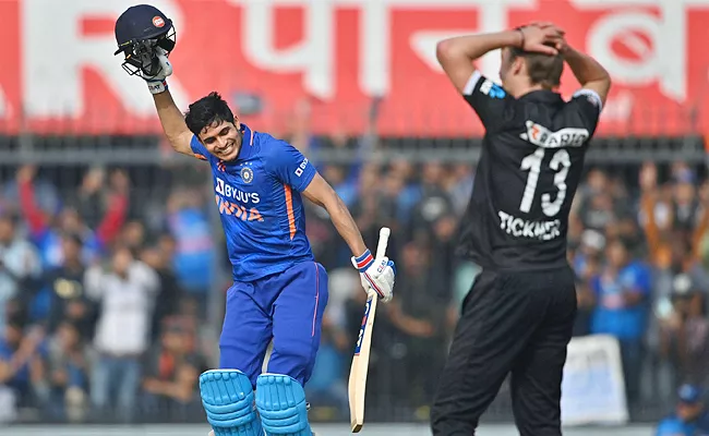 IND VS NZ 3rd ODI: Shubman Gill Creates Record With His 4th ODI Hundred - Sakshi