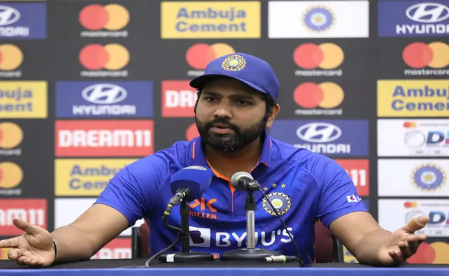 IND VS NZ 3rd ODI: Rohit Sharma Criticised Broadcasters - Sakshi