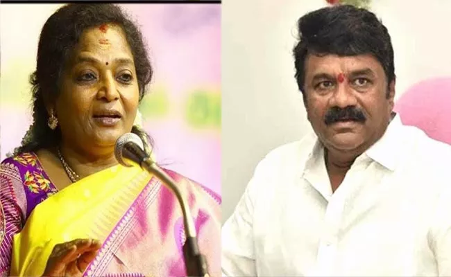 Talasani Srinivas Sensational Comments On Governer Tamilisai Soundararajan - Sakshi