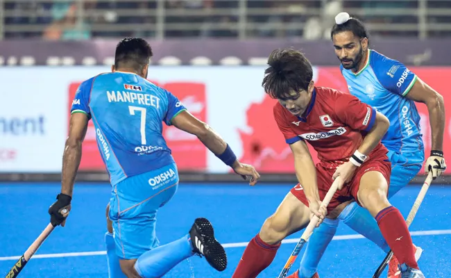 Men Hockey World Cup 2023: India Beat japan In Classification Match - Sakshi