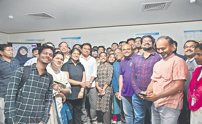 Telangana Minister KTR Launches IIIT Silver Jubilee Talk Series - Sakshi