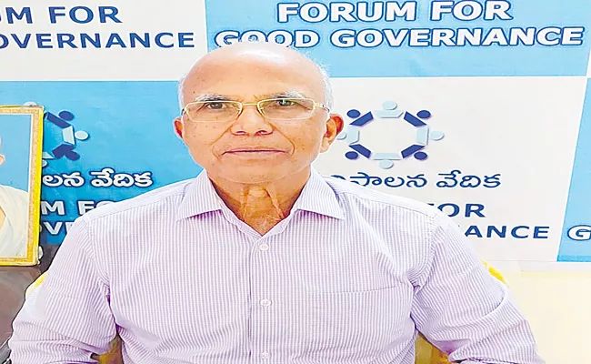 FGG Secretary Padmanabha Reddy letter to CS Shanti Kumari Over Palamuru Rangareddy - Sakshi