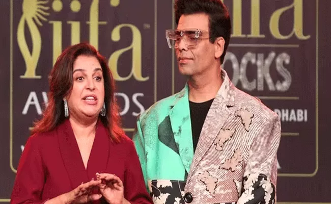 Farah Khan says Karan Johar always dressed up like her background dancer - Sakshi