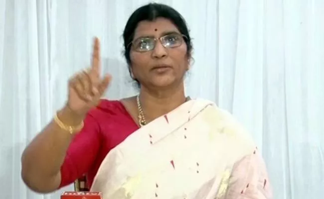 Lakshmi Parvathi Serious Comments On Chandrababu And Nara Lokesh - Sakshi