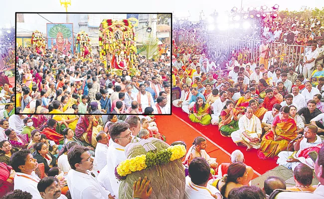 Vaikuntha Ekadashi Grand Celebrations Across Telangana Temples - Sakshi