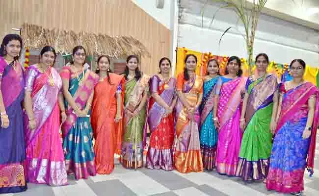 sankranti sambaralu in singapore University of technology and design - Sakshi