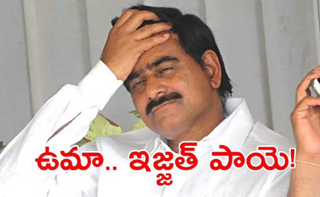 Devineni Uma Mylavaram Politics TDP Followers Not Accepting Ex Minister - Sakshi