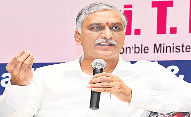 Minister Harish Rao Warning to Doctors and Staff - Sakshi