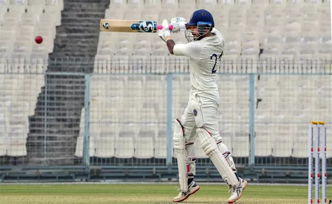 Ranji 2022 23 2nd Quarter Final: Parth Bhut Slams Hundred Vs Punjab - Sakshi