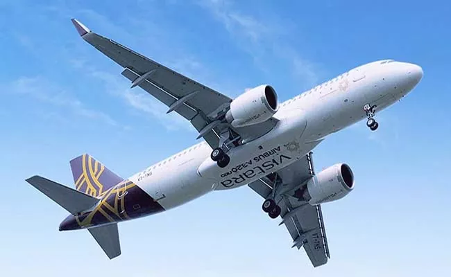 Italian Flyer Arrested From Vistara Flight Allegedly Punched Cabin Crew  - Sakshi