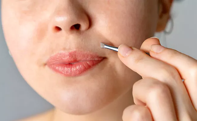 Why Women Get Unwanted Hair on Upper Lip How To Overcome: Gynecologist - Sakshi