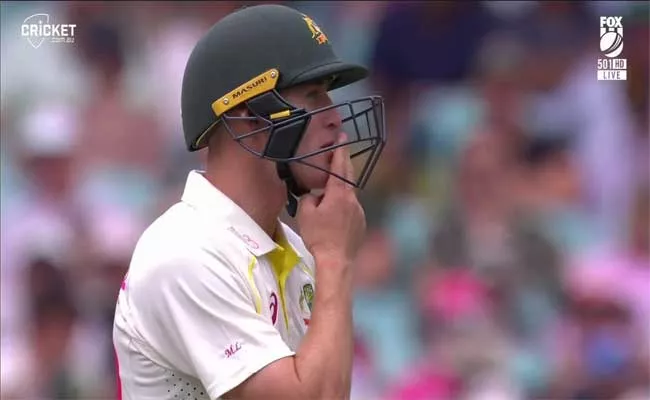 AUS VS SA 3rd Test Day 1: Labuschagne On Field Asks For Cigarette Lighter - Sakshi