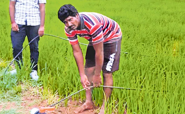 Providing Sprinkler Other Equipment Under Drip Irrigation Project - Sakshi