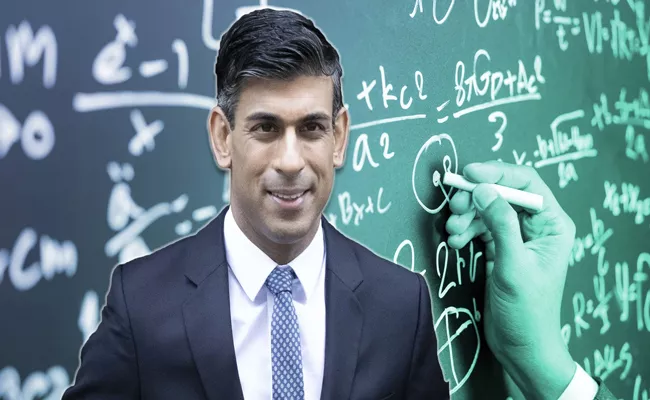 Rishi Sunak wants all pupils to study maths to age 18 - Sakshi