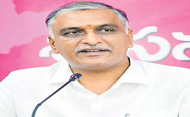 Telangana: Minister Harish Rao Fires On BJP Govt And Bandi Sanjay - Sakshi