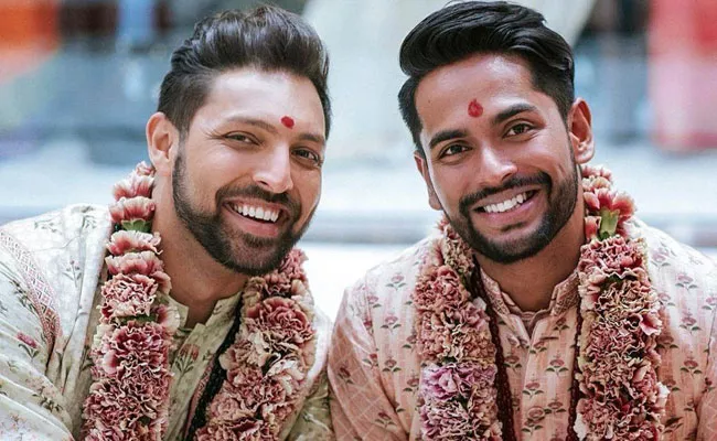 Gay Couple Expecting First Child Through Ivf Soon Become Parents - Sakshi