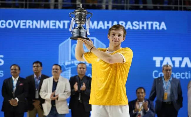 Tata Open 2023: Tallon Griekspoor Clinches Maiden ATP Title - Sakshi