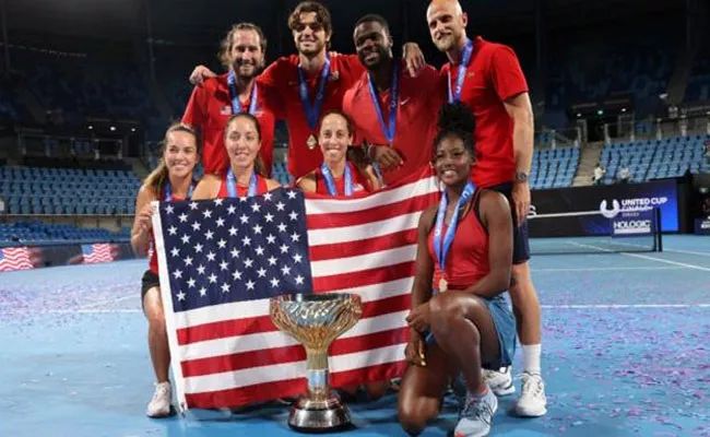 Team USA Beats Italy To Win Inaugural United Cup Tennis Tourney - Sakshi