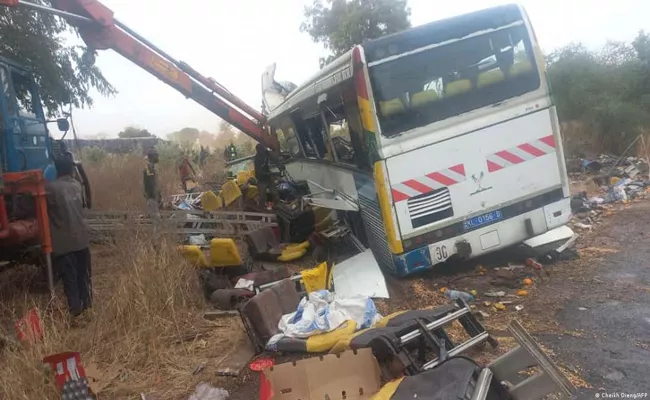 Dozens killed in Senegal bus accident - Sakshi