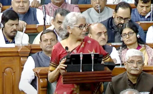  Nirmala Sitharaman Delivers Her Shortest Budget Speech At 87 Minutes - Sakshi