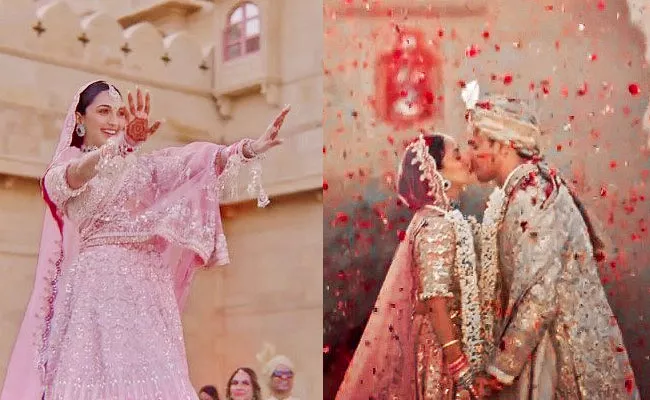 Kiara Advani Sidharth Malhotra Shares First Video From Thier Dreamy Wedding - Sakshi