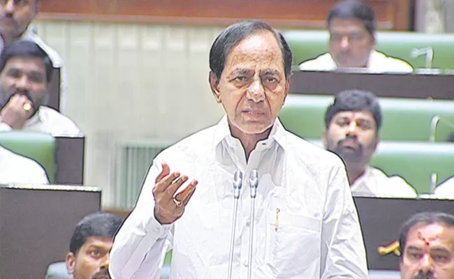 Hyderabad: Cm Kcr Promises Pattas For Podu Lands In Assembly - Sakshi