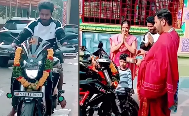 Bigg Boss Fame Shrihan Buy A New Bike - Sakshi