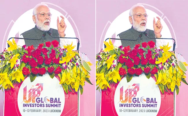 Global Investors Summit 2023: world prosperity and bright future is embedded in India prosperity - Sakshi