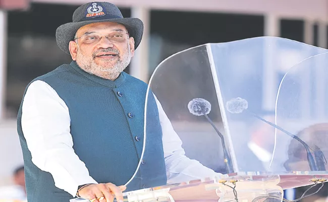 Amit Shah Comments On Police Department and Technology - Sakshi