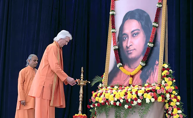 YSS Sangam Celebrations Swami Chidananda Giri Participates - Sakshi