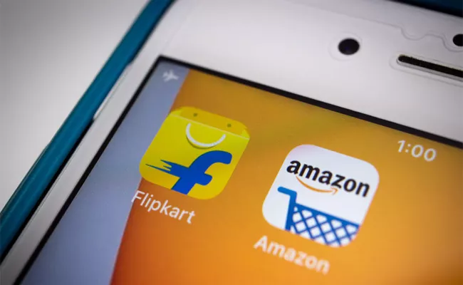 Notices To Amazon, Flipkart For Violation Of Rules - Sakshi