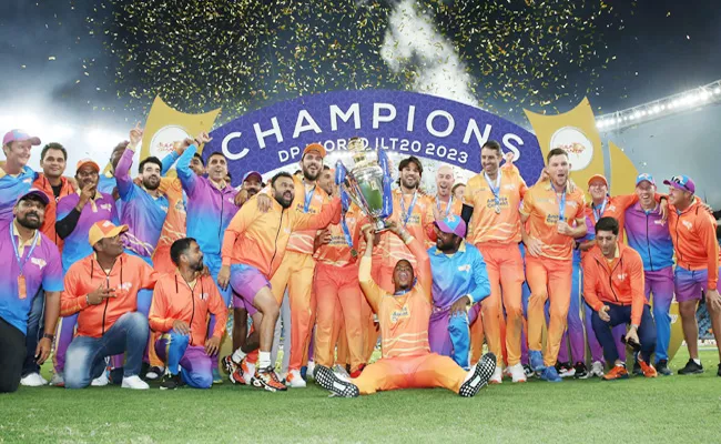 ILT20 2023: Gulf Giants Beat Desert Vipers Clinch Inaugural Title - Sakshi