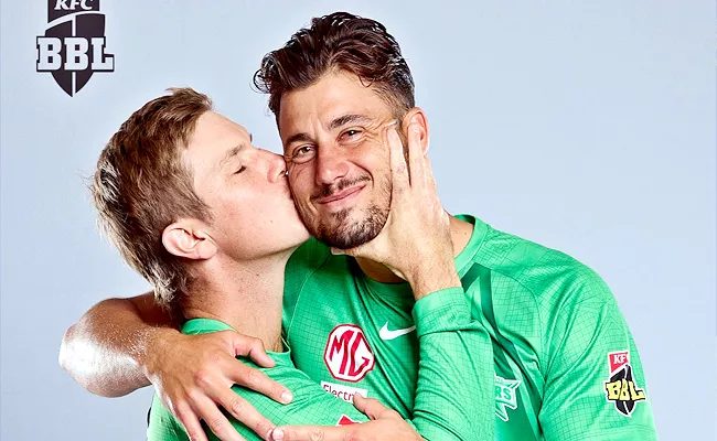 Marcus Stoinis-Adam Zampa Break Internet With Viral Valentines Day Post - Sakshi