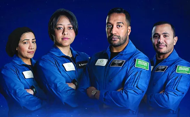 Saudi Arabia Gender Balanced Astronaut Team To ISS - Sakshi